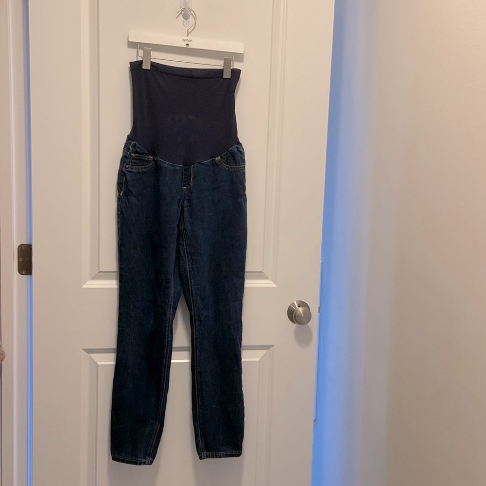 Maternity full panel skinny jeans